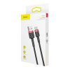 Baseus Cafule Series Datový Kabel USB-A - USB-C 2A 3m Red/Black