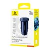 Baseus GoTrip Nabíječka do Auta 2x USB-C 30W Cosmic Black