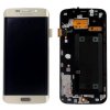 Samsung G925F Galaxy S6 Edge LCD Display + Touchscreen + Frame GH97 17162C Gold 171G8caY