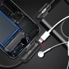 XO NB38 lightning dual splitter music charge cable 1 meter black 3
