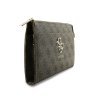 Guess PU 4G Metal Logo Kabelka na Telefon Brown