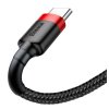 Baseus CATKLF-B91 Cafule Kabel USB-C 3A 1m Red/Black