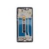 Motorola G75 5G LCD Display + Dotyková Deska + Přední Kryt Aqua Blue (Service…