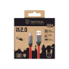 Tactical Fat Man 2.0 Cable USB-A/USB-C 1m Red