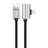XO NB46 lightning audio adapter jack dual port usb charge music silver 1