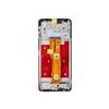 LCD display + Dotyk + Přední Kryt Samsung A075 Galaxy A07 Black (Service Pack)
