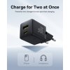 Baseus Palm Fast Nabíječka USB-A + USB-C 30W Black