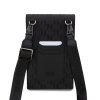 Karl Lagerfeld Saffiano Monogram Ikonik NFT Taška na Telefon Black