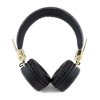 Guess PU Leather 4G Metal Logo Bezdrátová Sluchátka Black