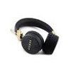 Guess PU Leather 4G Metal Logo Bezdrátová Sluchátka Black