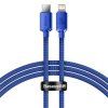 Baseus CAJY000203 Crystal Shine Series Datový Kabel USB-C - Lightning 20W 1,2m…