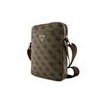 Guess PU 4G Triangle Logo Taška 8" Brown