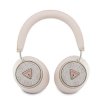 Guess PU 4G Triangle Logo ENC Bezdrátová Sluchátka Pink
