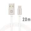 Kabel pro Swissten Textile USB typu C