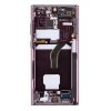 LCD display + Dotyk + Přední kryt Samsung S908B Galaxy S22 Ultra Burgundy…
