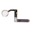 15168 ipad pro 9.7 home button assembly with flex cable ribbon silver 1