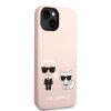 Kryt pro Karl Lagerfeld iPhone 14 Plus Pink