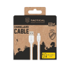 Tactical Stitch Thread Cable USB-A/USB-C 0.3m White