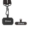 OBAL:ME NeckTag Trio Popruh na Telefon Black
