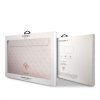 Guess PU 4G Metal Logo Computer Sleeve 13" Pink