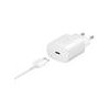 EP-TA800XWE Samsung 25W Cestovní nabíječka + USB-C Datový Kabel White (Pošk.…