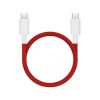 OnePlus SUPERVOOC Charge USB-C/USB-C Datový Magnetický Kabel 10A 1,2m Red