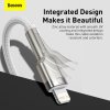Baseus Cafule Metal Series Datový Kabel USB-C - Lightning 20W 2m White