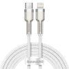 Baseus Cafule Metal Series Datový Kabel USB-C - Lightning 20W 2m White