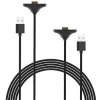 Kabel pro JoyCon Ovladače Nintendo Switch 2 Red/Blue