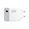 Xiaomi MDY-17-EF USB-A 45W Cestovní Nabíječka + USB-C 6A Datový Kabel White…