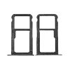 Huawei P10 Lite Simcard holder + Memorycard Holder Black