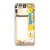 Samsung SM A530F Galaxy A8 2018 Midframe Incl. Power & Volume Flex GH96 11295C Gold