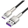 Baseus CAKF000001 Cafule Datový Kabel USB-USB-C 66W 0,25m Black
