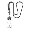 OBAL:ME NeckTag Popruh na Telefon Black