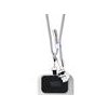 Karl Lagerfeld Universal Crossbody Popruh Cord and Choupette Pins Grey