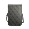 Guess PU 4G Triangle Logo Taška na Telefon Black