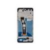 Motorola G04s LCD Display + Dotyková Deska + Přední Kryt Black (Service Pack)