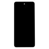 Motorola G04s LCD Display + Dotyková Deska + Přední Kryt Black (Service Pack)