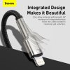 Baseus Cafule Metal Series Datový Kabel USB-C - Lightning 20W 0.25m Black