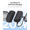 Baseus Compact 20W Fast Charge USB-C Powerbanka 5000mAh Cluster Black