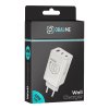 OBAL:ME GaN Cestovní Nabíječka USB-A + 2xUSB-C 65W White (Pošk. Balení)