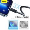 Baseus Dynamic Series Fast Charging Datový Kabel USB-C - Lightning 20W 2m…