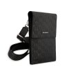Karl Lagerfeld Saffiano Monogram Taška na Telefon Black
