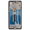 Motorola G75 5G LCD Display + Dotyková Deska + Přední Kryt Grey (Service Pack)