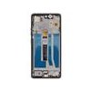Motorola G75 5G LCD Display + Dotyková Deska + Přední Kryt Grey (Service Pack)