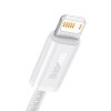 Baseus Dynamic Series Fast Charging Datový Kabel USB-A - Lightning 2.4A 1m White