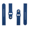 Tactical 614 Silikonový Řemínek 22mm Dark Blue