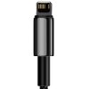 Baseus CALWJ-01 Tungsten Gold Kabel Lightning 2.4A 1m Black