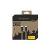 Tactical Smooth Thread Cable USB-C/USB-C  0.3m Black