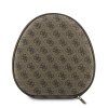 Guess PU 4G Triangle Logo ENC Bezdrátová Sluchátka Brown